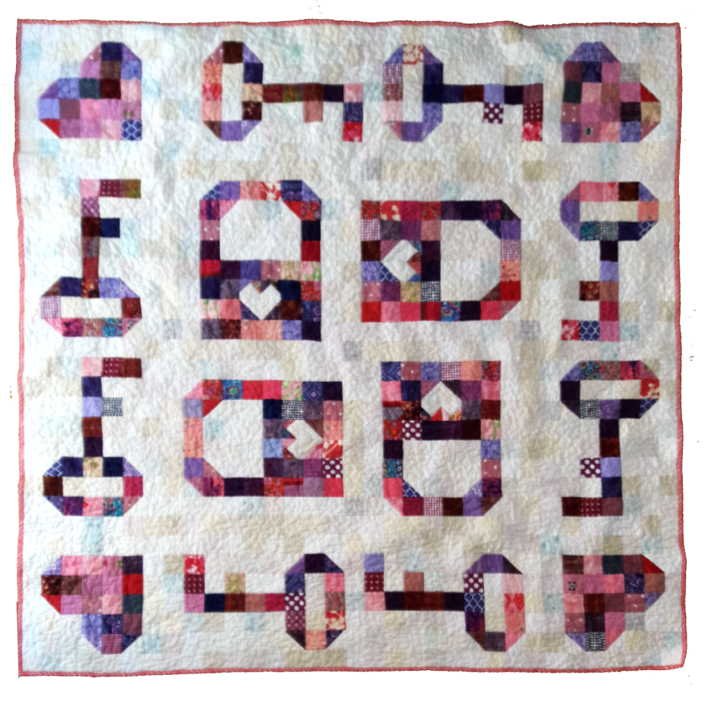 Keys to my Heart Quilt