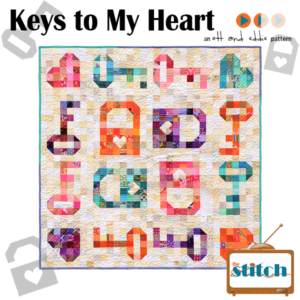 Keys to My Heart Quilt Pattern