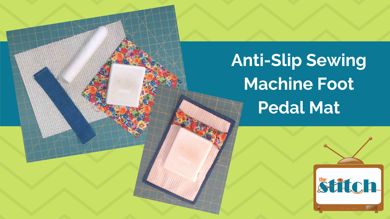 Non-Slip Sewing Machine Foot Pedal Mat