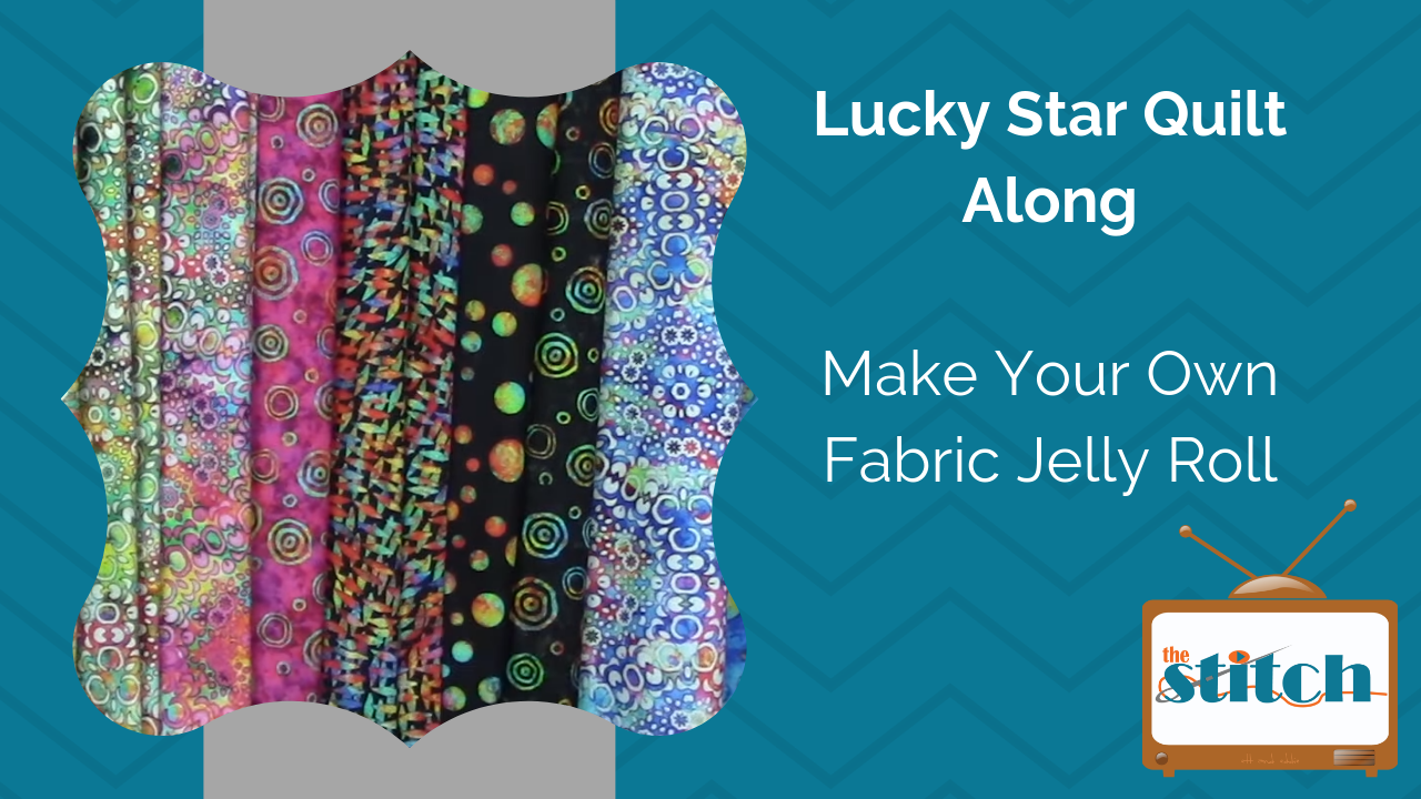 Make Your Own Fabric Jelly Roll