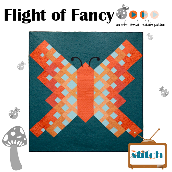 Flight of Fancy Butterfly Quilt