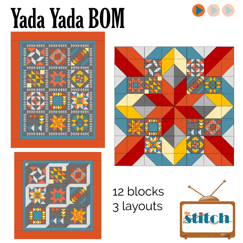 Yada Yada Quilt Block of the Month program